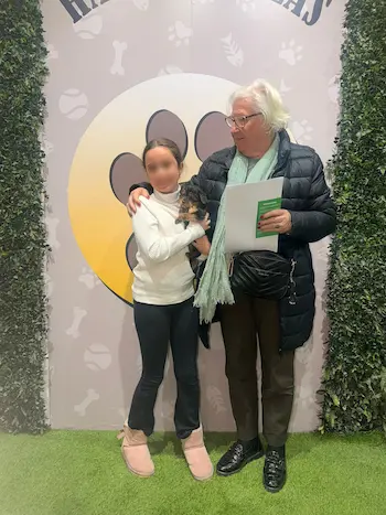 Yorkshire terrier vendido en madrid familia feliz